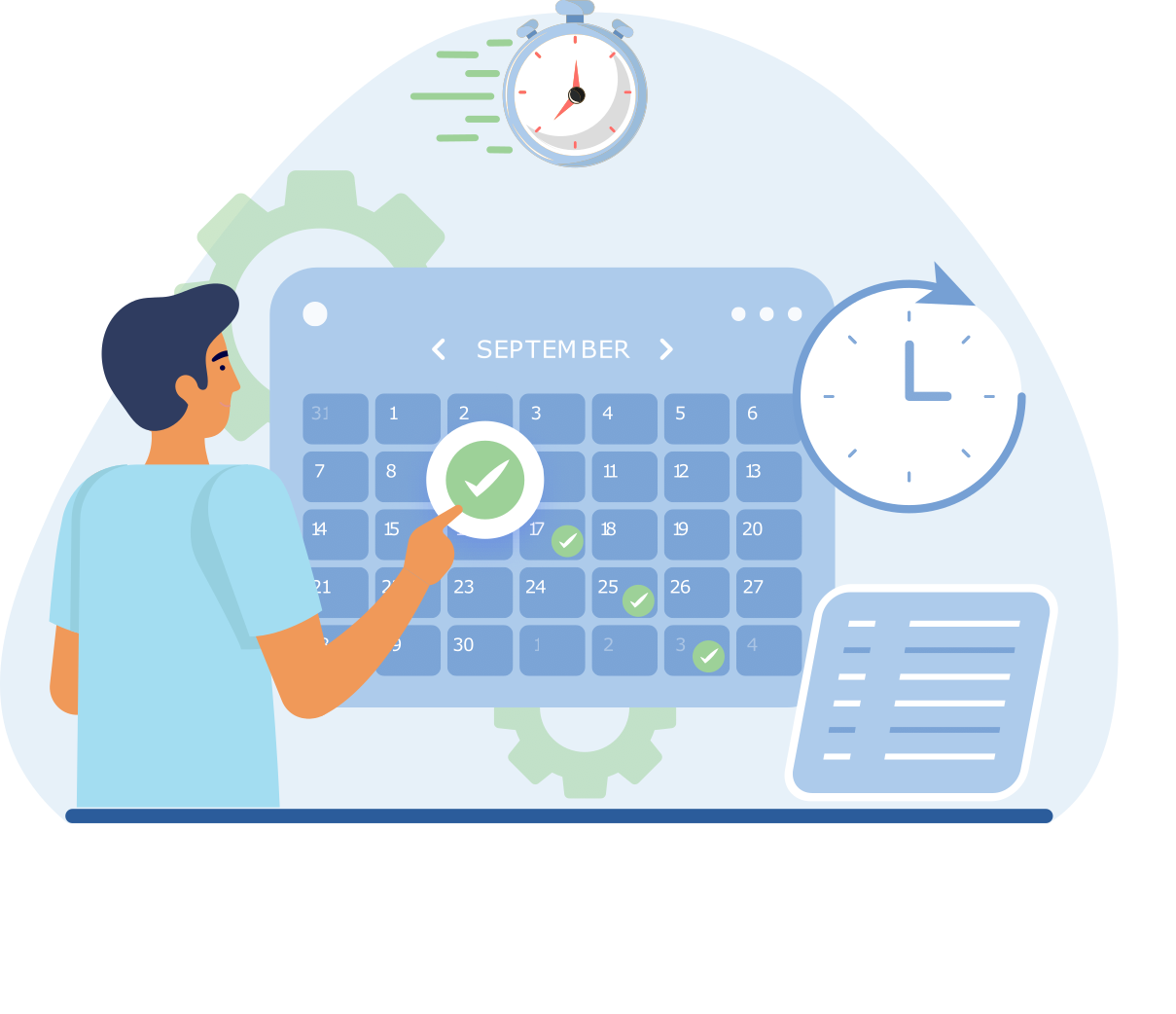 Easily schedule repeating cycle-based events in Google Calendar
